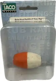 Taco Metals Balsa Wood Outrigger 2" Line Stops (Single/One) - COK-0015-1