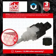Brake Light Switch fits FIAT GRANDE PUNTO 199 1.2 1.4 1.3D 1.9D 2005 on 46840510