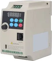 0.4KW Variable Frequency Drive Inverter, 1 in 3 Out ABS Frequency Converter, Digital Display Mini Converter, Industrial Inverter for Pumps Automation Machinery