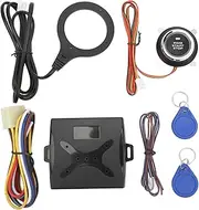 Zohisin auto Lock Engine Push to Start Ignition kit 17.0×14.0×5.0 car Push to Start Ignition kit Smart Engine Start Stop keyless System for 12v Vehicles Start Stop auto Lock Engine