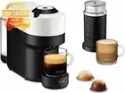 Nespresso Vertuo Pop Coffee Machine Bundle with Aeroccino3 Frother White BNV150