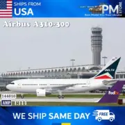 AMP 144-009 Airbus A310-300 Pratt & Whitney Delta Air Lines & FedEx 1/144