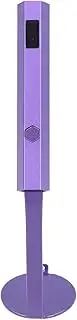 Handheld UV Lamp for Gel Nails, Portable Mini UV LED Nail Lamp with Stand, 2 Timer Modes, Magnetic Suction, Transparent Silicone Tip for At-Home Manicures