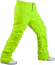 [Haitpant] Men Snowboard Pants Winter Ski Pants Camo1 High-Waist Outdoor Windproof Thicker Snow Skiing Trousers