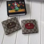 精品店/二手 GUCCI短夾 真皮錢包 古馳拉鏈長夾 皮夾 G6-65