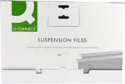 Q Connect Tabbed Foolscap Suspension File (Pack of 10)
