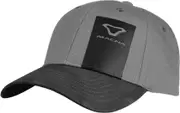 Macna Stripe Baseball Cap, black-grey for Men One Size Black Grey