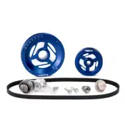 MST BLUE EXCALIBUR SERPENTINE PULLEY KIT SYSTEM VW BUG BUGGY GHIA BUS THING Bug