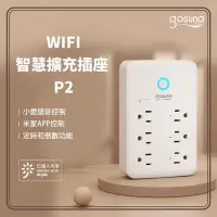 在飛比找Yahoo奇摩購物中心優惠-酷克Gosund WIFI 智慧擴充插座 P2 台灣版 小米