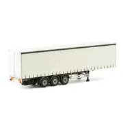 WSI 1:50 Scale 3 Axle Curtainside Trailer Diecast Model
