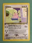 1st Edition Clefairy 30/111 Neo Genesis Pokemon Card. New