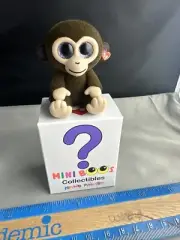 TY MINI BOOS COCONUT THE MONKEY- 2"- SERIES 1 COLLECTIBLES-2017 NOB Bin38