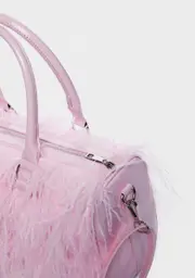 [Sugar Thrillz] Whirlwind Rebel Marabou Purse