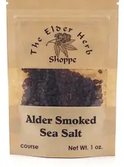 Alder Smoked Sea Salt Coarse, 1 oz.-The Elder Herb Shoppe - BBQ, Grilling