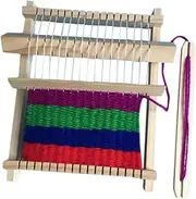 HOODANCOS Knitter Sewing Weaving Frame Crafts Knitting Machine Kits Weaving Loom for Tools Tools for Handmade Knitter Knitter Bamboo Khaki