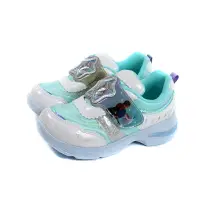 在飛比找樂天市場購物網優惠-MoonStar 冰雪奇緣 休閒運動鞋 電燈鞋 童鞋 白/水