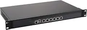 HUNSN 1U Rackmount Firewall Hardware,OPNsense, VPN, Network Appliance, I3 12100, RS06, AES-NI, 6 x I226-V 2.5Gbe, 2 x USB, COM, VGA, 16G RAM, 512G SSD