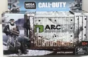 EXTREMELY RARE AND HTF!! Mega Construx Call of Duty Arctic Recon Armory GCP09