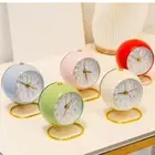 Retro Style Alarm Clock Metal Clock Decoration Ornaments Living Room