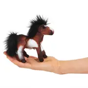 Mini Horse Finger Puppets, Pack of 3