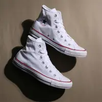 在飛比找PChome24h購物優惠-CONVERSE ALL STAR HIGH 白色 高筒 基