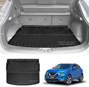 X-CAR Waterproof Cargo Rubber Mat Boot Liner Luggage Tray for Nissan Qashqai 2013-2022 J11 Series
