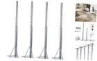 KAZAKA Adjustable Table Legs,20-30 inch for Activity Table,Office Grey
