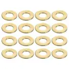 200Pcs Brass Flat Washer, M3x7x0.5mm Brass Washer Assortment for Screws Bolts