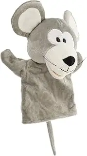 Totority Funny Hand Puppet Plush Cartoon Mouse for Interactive Storytelling Play Comfortable for Adults Present for Home School Learning Centers