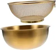 Kitchen Strainer Basket Rice Fruit Mesh Strainer Vegetable Drain Basket Kitchen Accessory