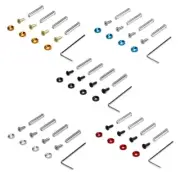 Aluminum Alloy Screws Nuts Color Gaskets for Computer Case CPU Cooling Fans