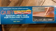 Under Floor Heating Radiant Warmer 10ft. x 18 inch 120-Volt for Laminate