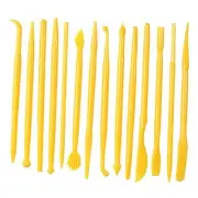 Clay Tools, 14-Piece DIY Plastic Polymer Carving Set Clay Kit Pottery Modeling
