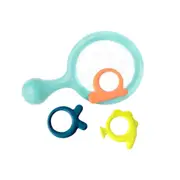 WATER BUGS FISHING NET WITH BUGS BATH TOY - BLUE