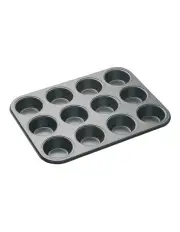 [MasterCraft] Heavy Base Muffin/Cupcake Pan 12-Cup in Carbon