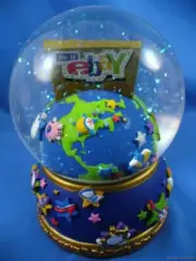 DO IT EBAY 2003 LIMITED EDITION COLLECTIBLE SNOW GLOBE Seller Live COA US