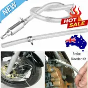 Clutch Brake Bleeder Hose One Way Valve Tube Bleeding Tool Kit Motorcycle Car GT