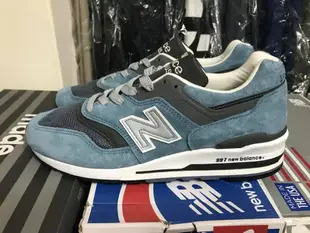 『LEON』NEW BALANCE M997CSP 麂皮 美國製 湖水藍配色 997