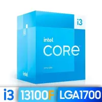 在飛比找PChome24h購物優惠-Intel 第13代 Core i3-13100F 中央處理