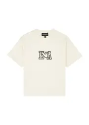 Emporio Armani Kids Logo-embroidered Cotton T-shirt (4-14 Years) - Cream - 08YR (8 Years) 08YR (8 years)