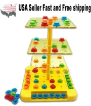 US HOT Tic Tac Turn Table Game - A CLASSIC GAME WITH A NEW TWIST ~ US Seller