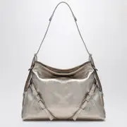 [Givenchy] Voyou Medium Laminated Leather Bag One size Metal