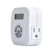 Amba Products ATW-P24 Plug-in Programmable Timer - White Finish