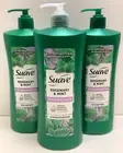 Suave Rosemary and Mint Invigorating Shampoo(2) & Conditioner(1), 28oz, 3 Pack