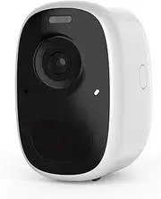 [Einya] Smart Security Camera Wireless- 4MP Resolution, Dual-Source Night Vision, 2-Way Audio, IP65, Wi-Fi Compatible, Cloud & Micro SD Storage, Android & iOS Compatible, Long-Life Battery