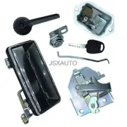 excavator accessories For TAKEUCHI 175/150/160 cab door lock assembly inner handle outer handle Lock cylinder lock block
