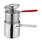 Small Deep Fryer Pot Multifunction Nonstick Pan Deep Fryer Cooking Pot for