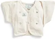 ergoPouch 0.2 Tog Butterfly Cardi for 0-3 Months Baby, Oatmeal Marle