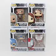 Funko Pop! Vinyl: Marvel MCU Archives The Infinity Saga - Set of 4 w/ Prot.