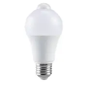 85-265V E27 PIR Motion Sensor Lamp 12W Bulb with Motion Sensor Infrared Motion Detector Security Li White